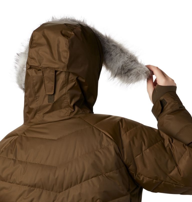 Women's Columbia Lay D Down II Mid Jackets Dark Brown | Plus Size CA-A8A35